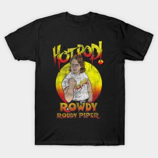 Roddy Piper Rowdy Hot Rod T-Shirt